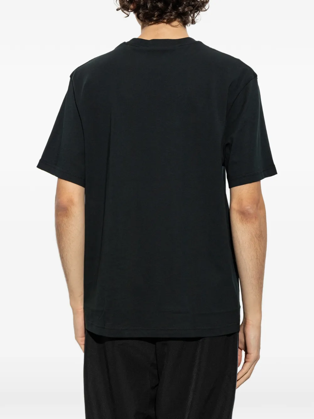 Lacoste T-shirt met logopatch Zwart