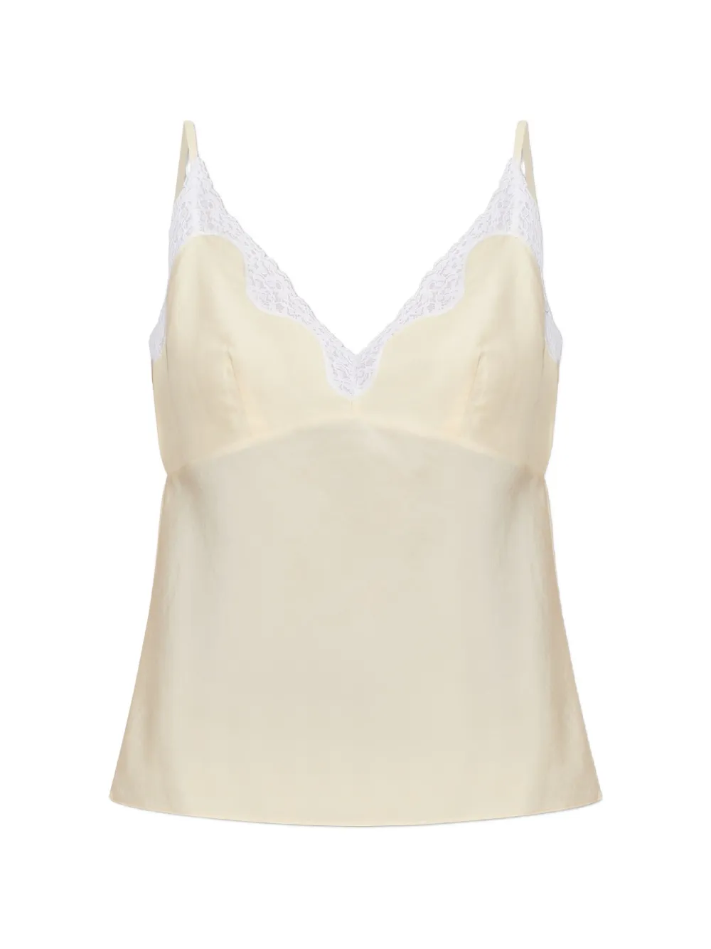 Posse Tabitha lace-trim top - Toni neutri