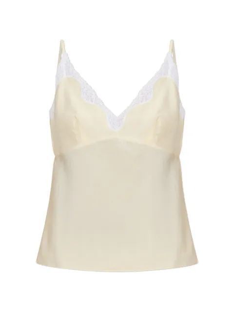 Posse Tabitha lace-trim top
