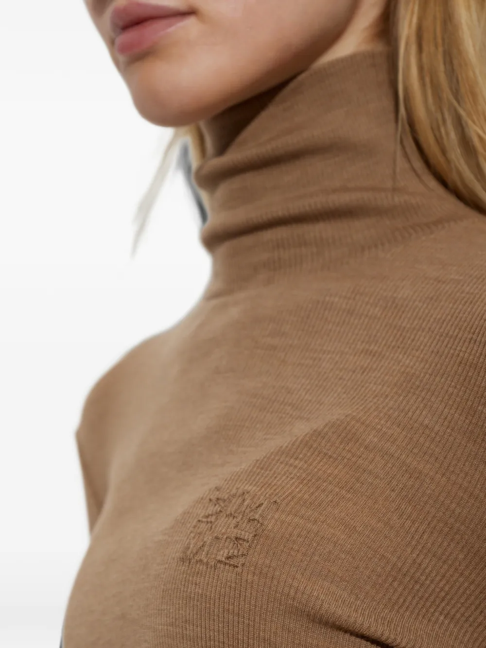 Max Mara Wollen coltrui Bruin
