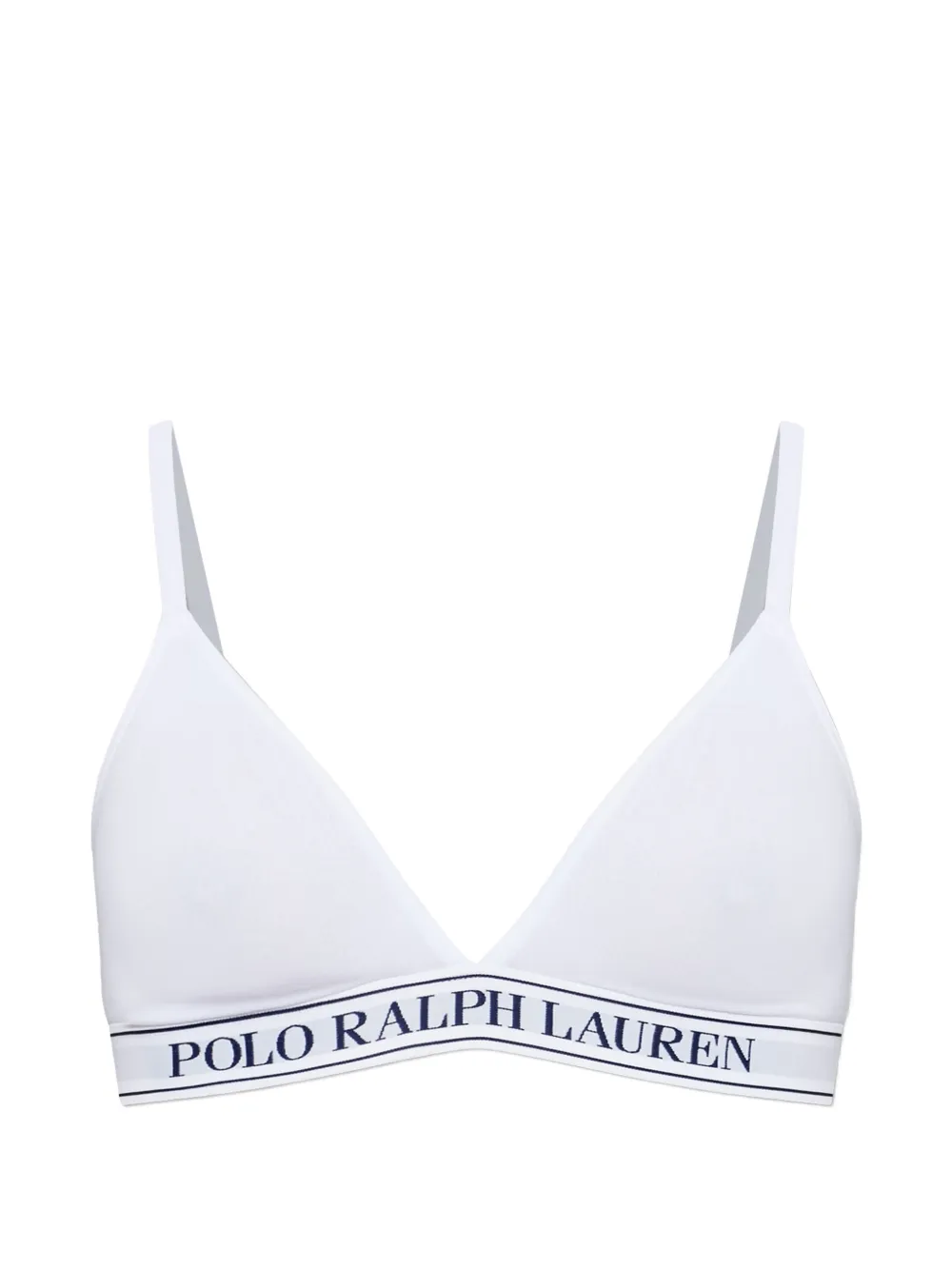 Polo Ralph Lauren logo-underband bra - Weiß