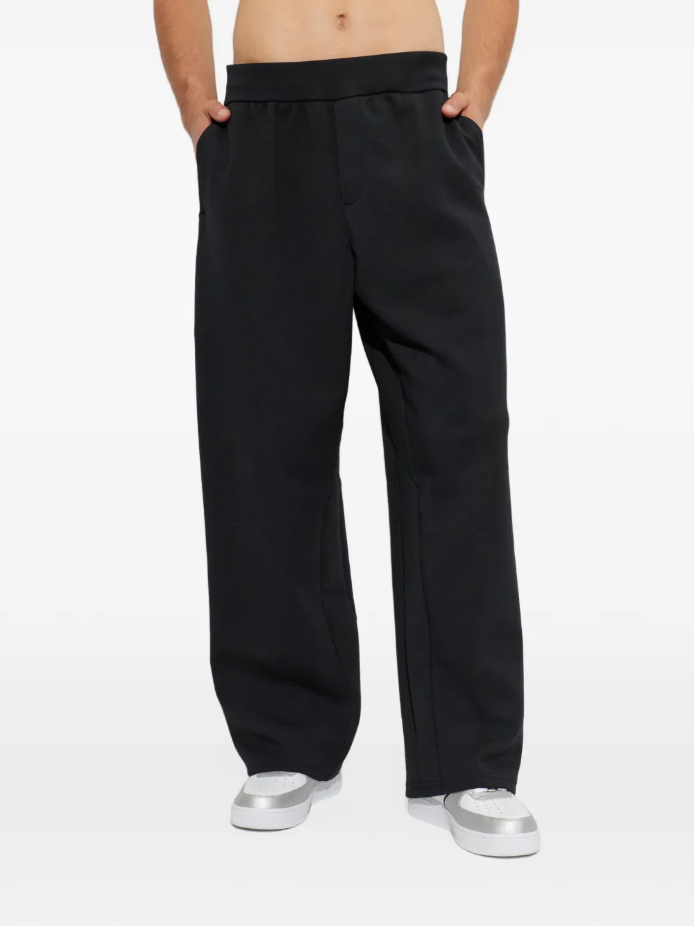 Nike 24.7 Impossibly Soft Dri-Fit straight-leg pants Zwart
