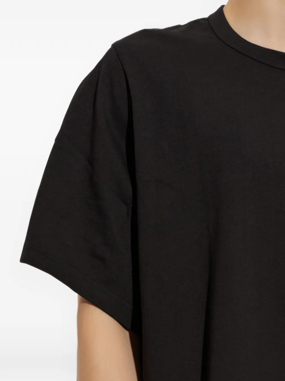 Comme Des Garçons Shirt Asymmetrisch T-shirt Zwart
