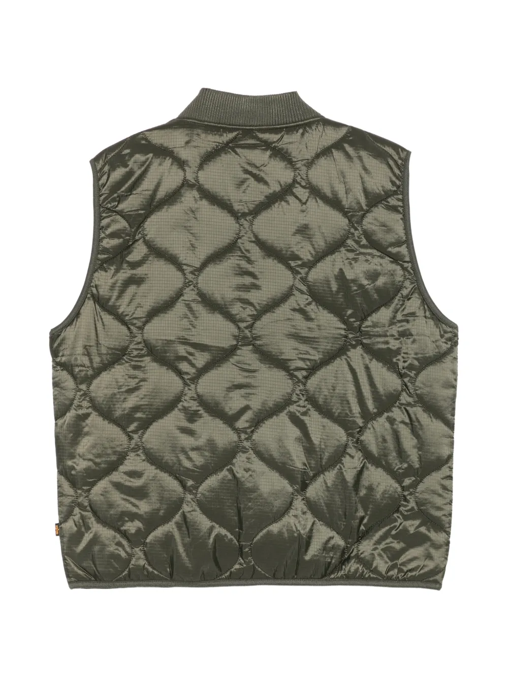Alpha Industries quilted gilet Groen