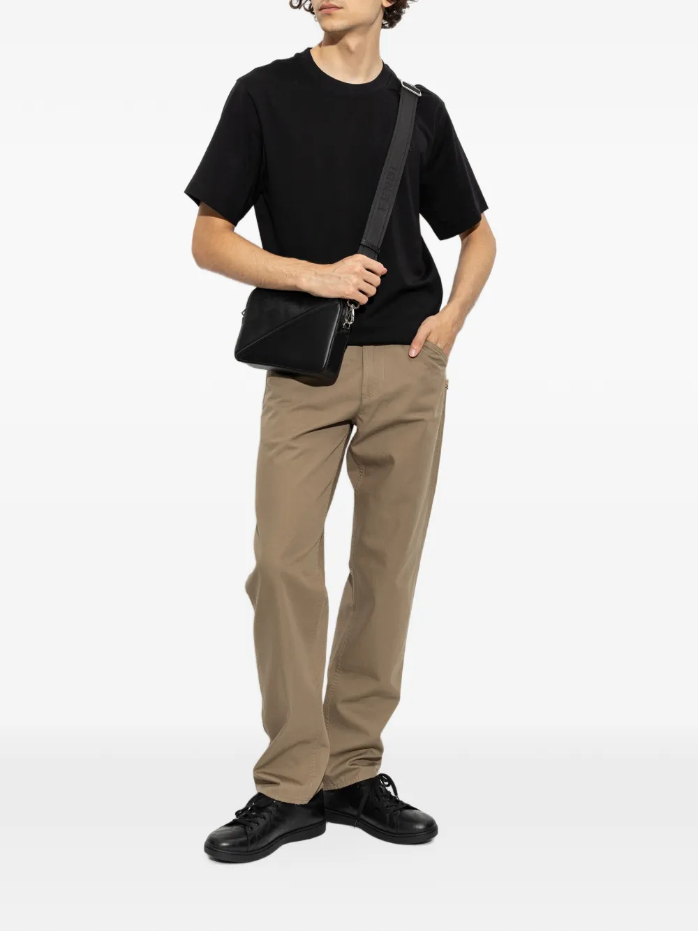 Burberry Set van drie T-shirts Zwart
