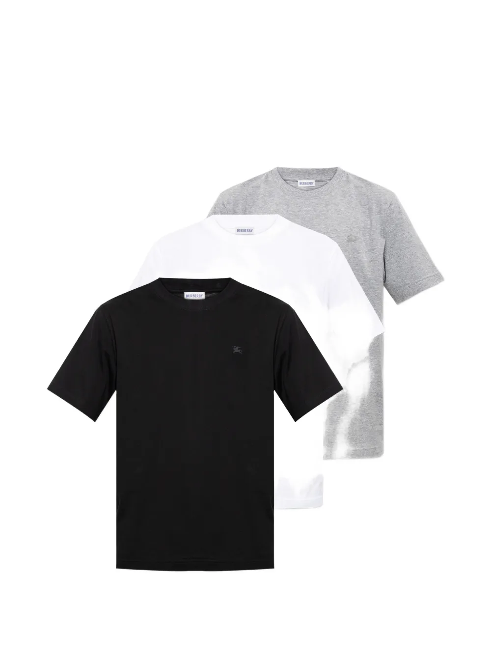 Burberry Set van drie T-shirts Zwart