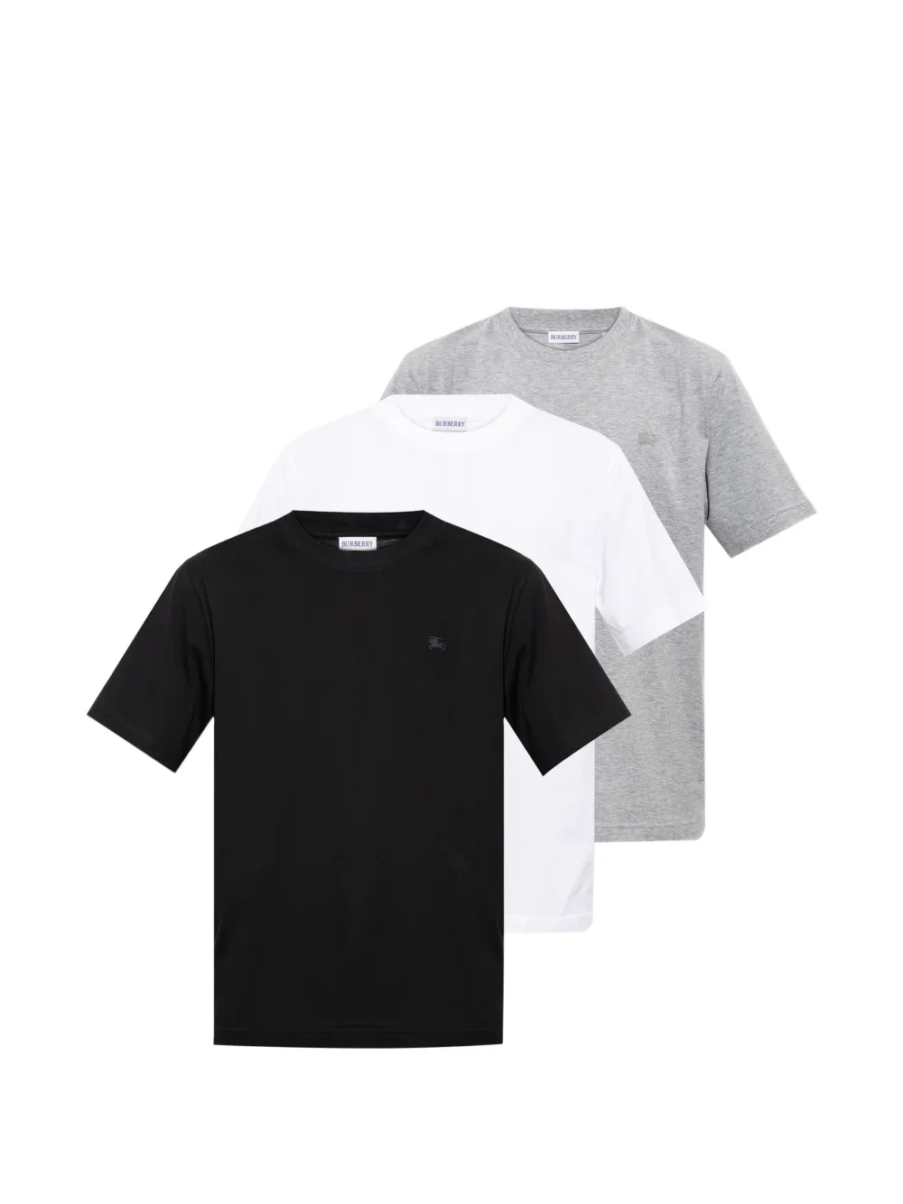 Burberry Set van drie T-shirts Zwart