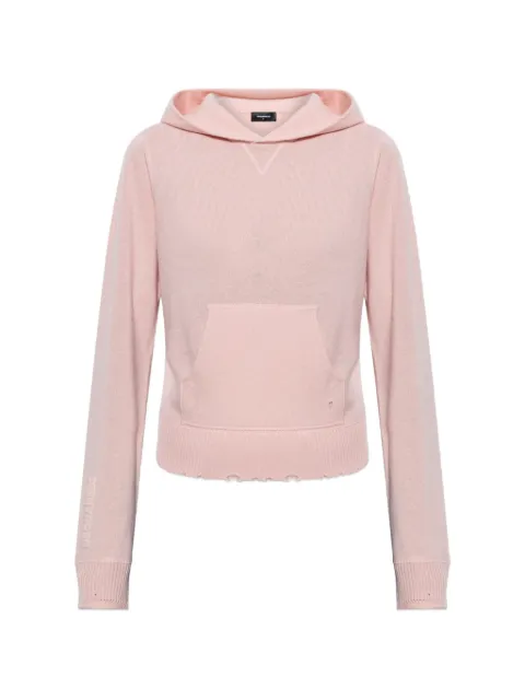 DSQUARED2 distressed-effect hoodie