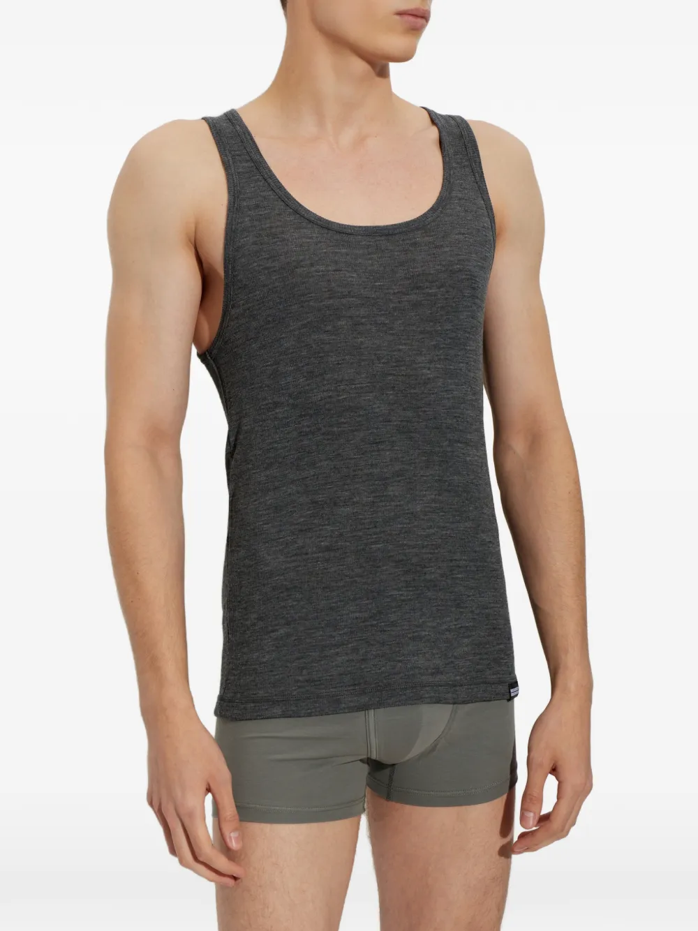 DSQUARED2 wool underlayer top Grijs