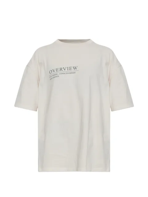 Akep slogan-print cotton T-shirt