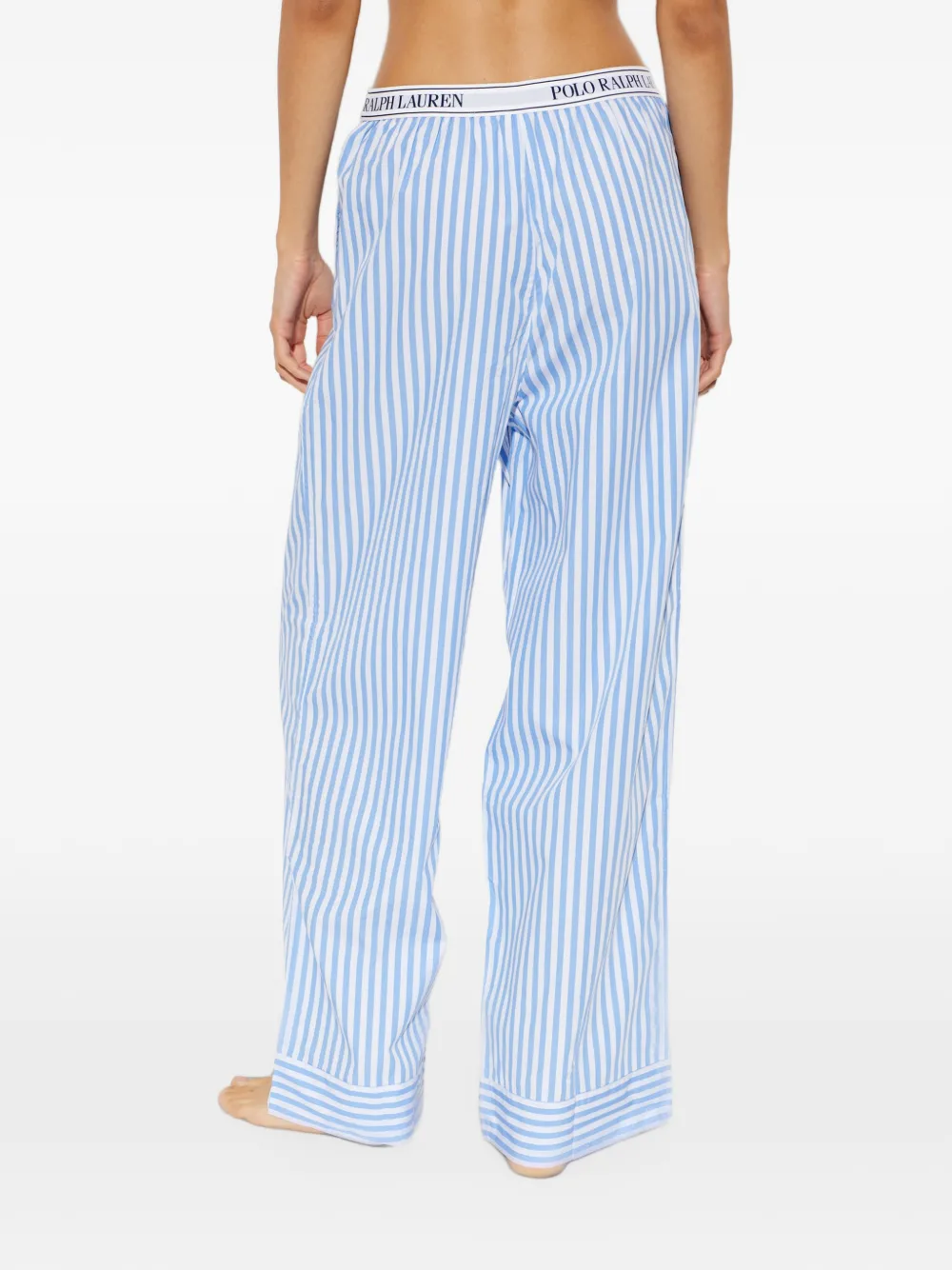Polo Ralph Lauren striped cotton pyjama pants Wit