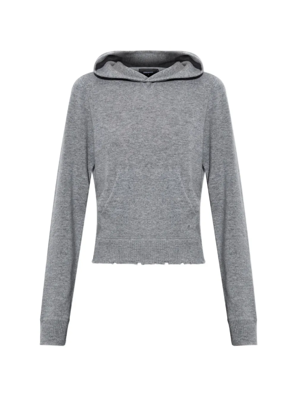DSQUARED2 distressed-effect hoodie - Grey