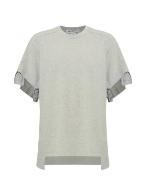 Comme Des Garçons Shirt layered-sleeve cotton T-shirt