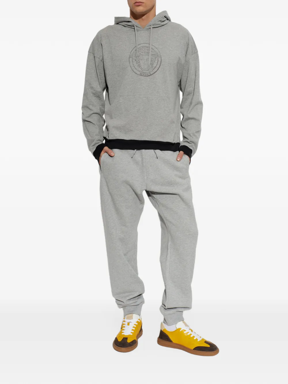 Versace Trainingsbroek met trekkoord Grijs