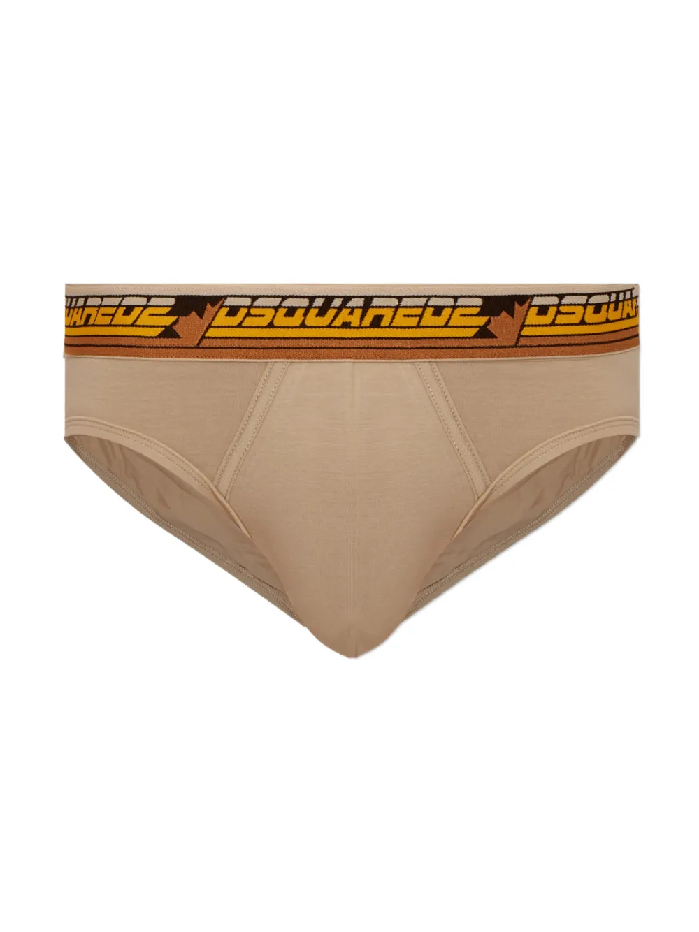 DSQUARED2 logo-waistband briefs Beige
