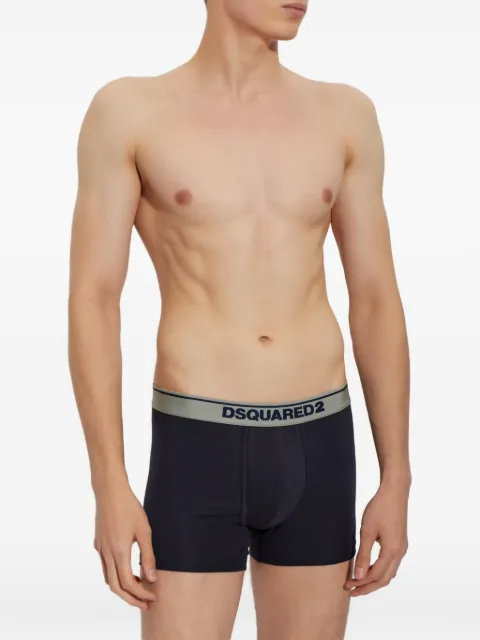 DSQUARED2 boxer à taille à logo