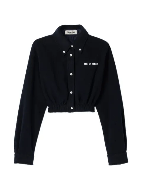 Miu Miu fleece shirt