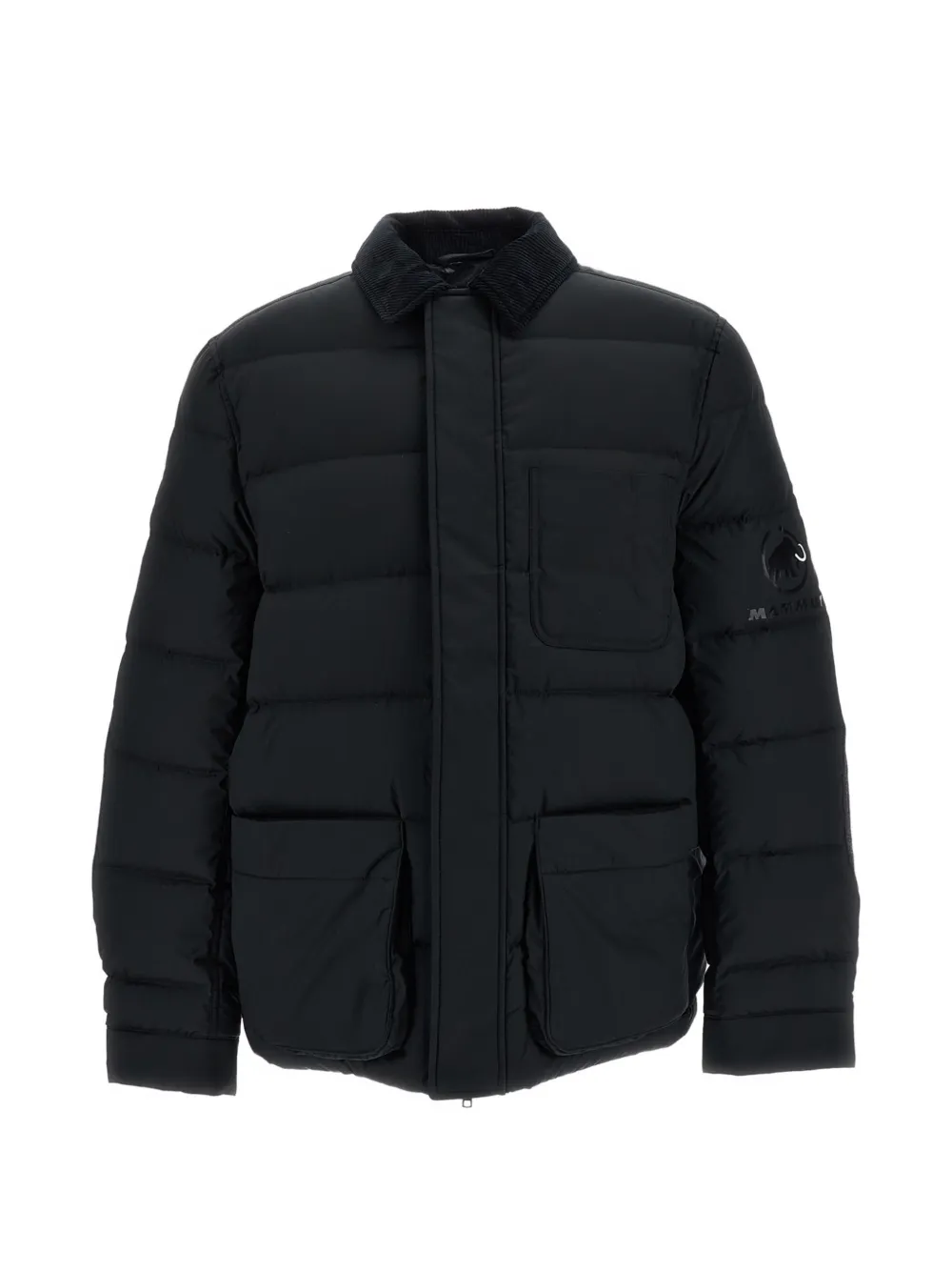 Junya Watanabe MAN quilted corduroy-collar puffer jacket - Noir Junya Watanabe MAN quilted corduroy-collar puffer jacket - Noir
