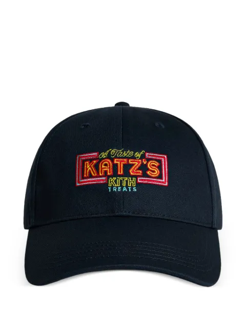 KITH x Katz’s Delicatessen logo-embroidered baseball cap