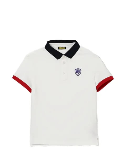 Blauer playera tipo polo Hamilton con parche del logo