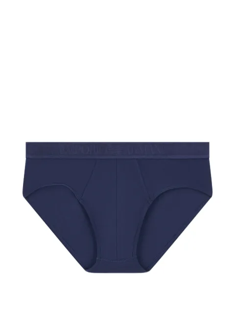 Ea7 Emporio Armani logo-waistband briefs