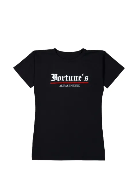 PROTOTYPES Fortunes Hiding-printed T-shirt