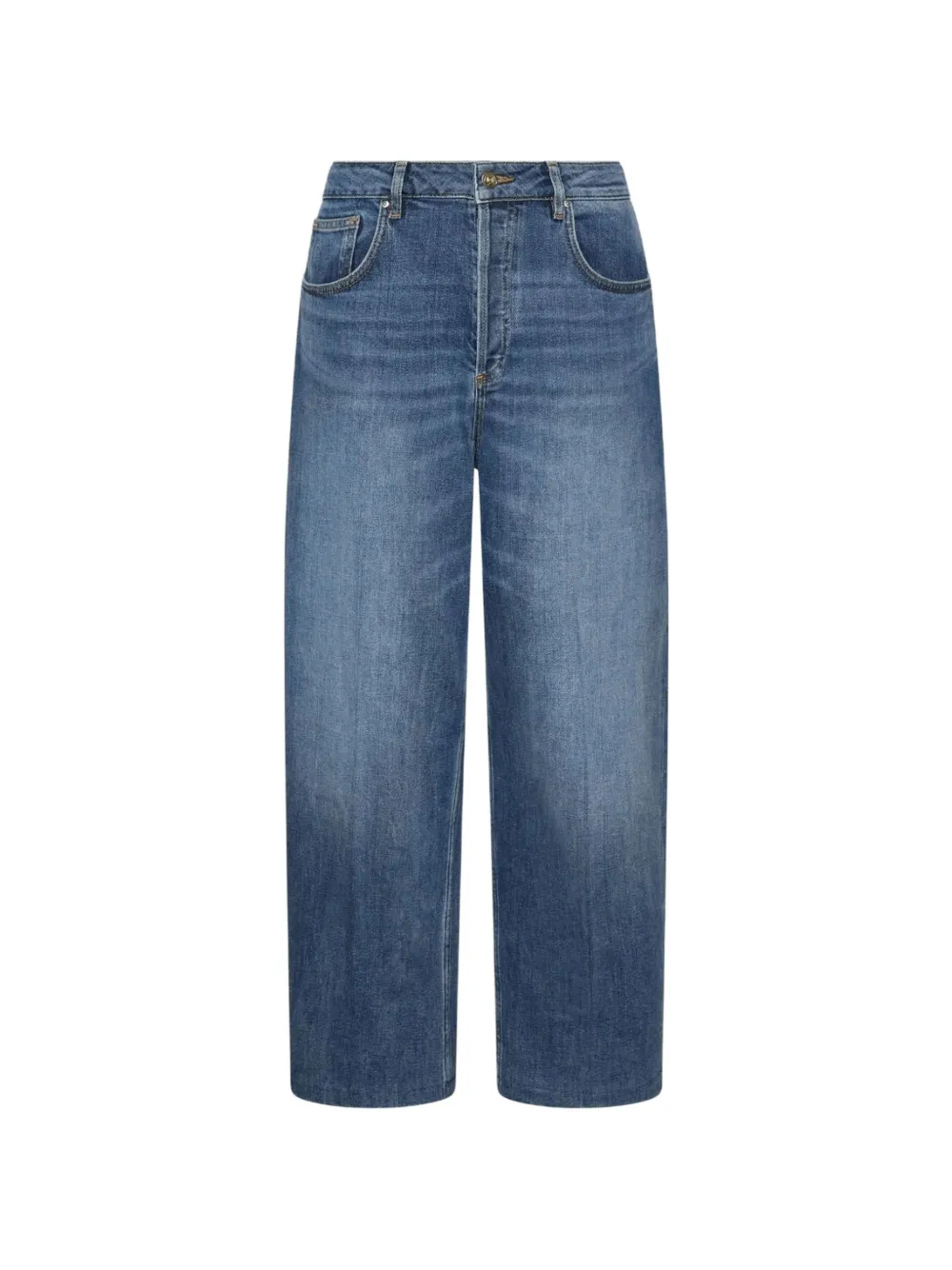 Marella faded wide-leg jeans - Blau