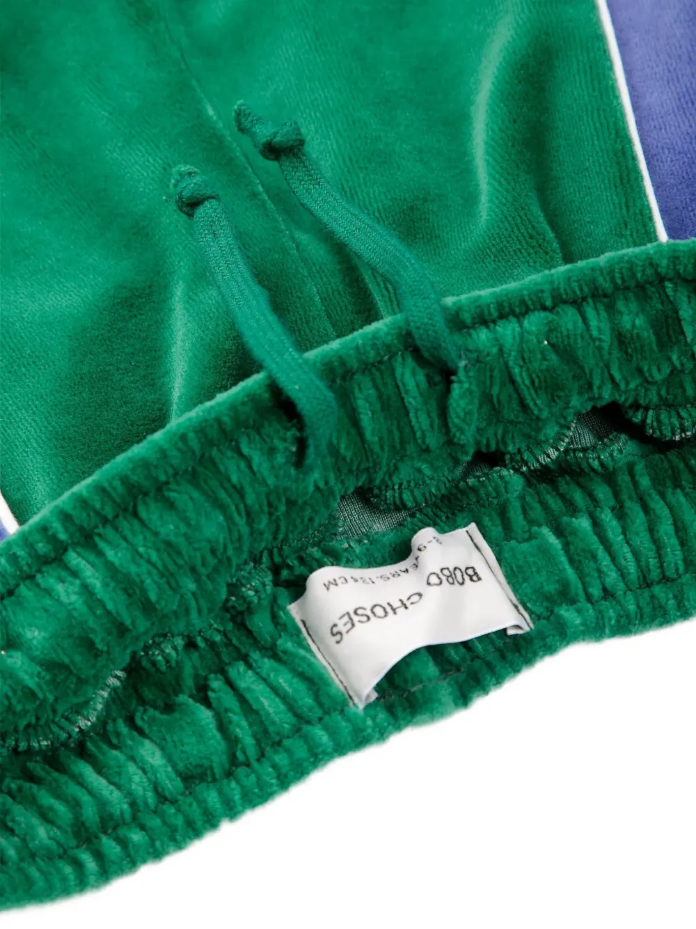 Bobo Choses color-block terry cloth track pants Groen