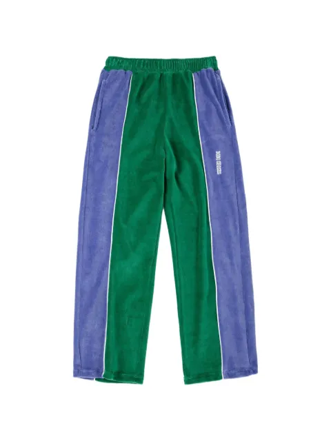 Bobo Choses color-block terry cloth track pants
