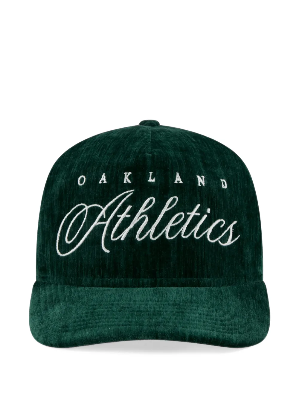 NEW ERA CAP x Oakland Athletics Team Script corduroy baseball cap Groen
