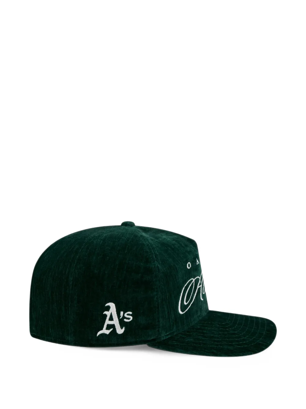 NEW ERA CAP x Oakland Athletics Team Script corduroy baseball cap Groen