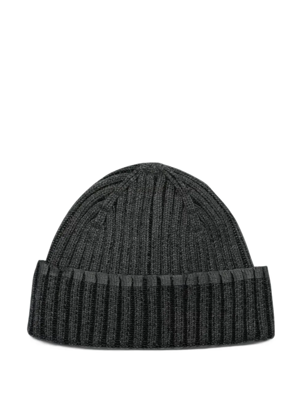 Rains ribbed-knit beanie hat - Grau