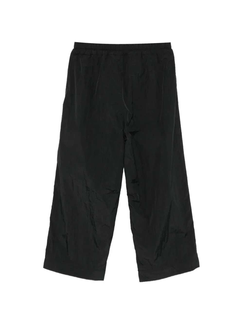 Il Gufo pleated elasticated-waist trousers Zwart