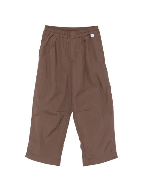 Il Gufo pleated elasticated-waist trousers