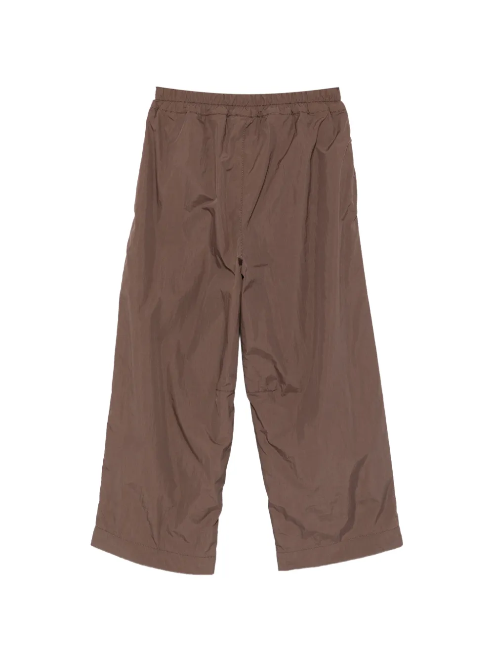 Il Gufo pleated elasticated-waist trousers Bruin