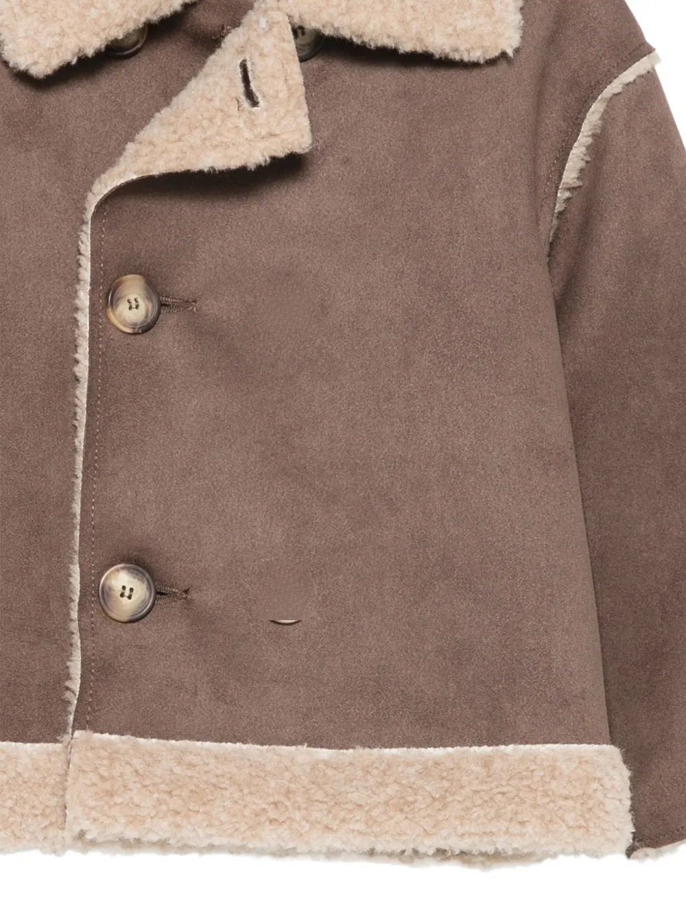 Il Gufo double-breasted jacket Bruin