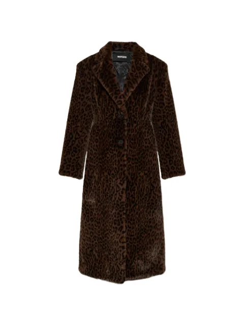 ROTATE BIRGER CHRISTENSEN faux fur coat leopard