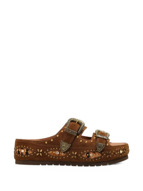 Kurt Geiger London Western Buckle platform sandals