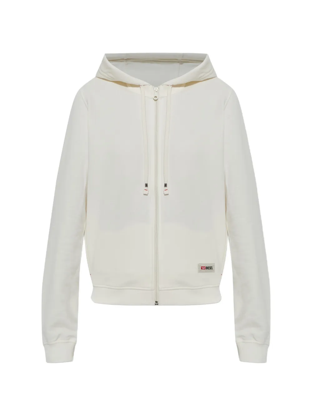 Diesel hoodie in peached cotton blend - Toni neutri