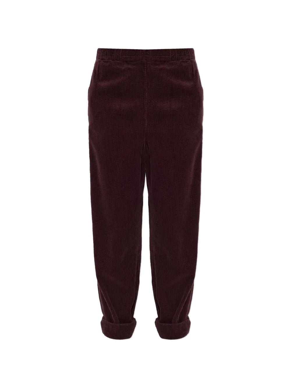 American Vintage Padow ribfluwelen broek Paars