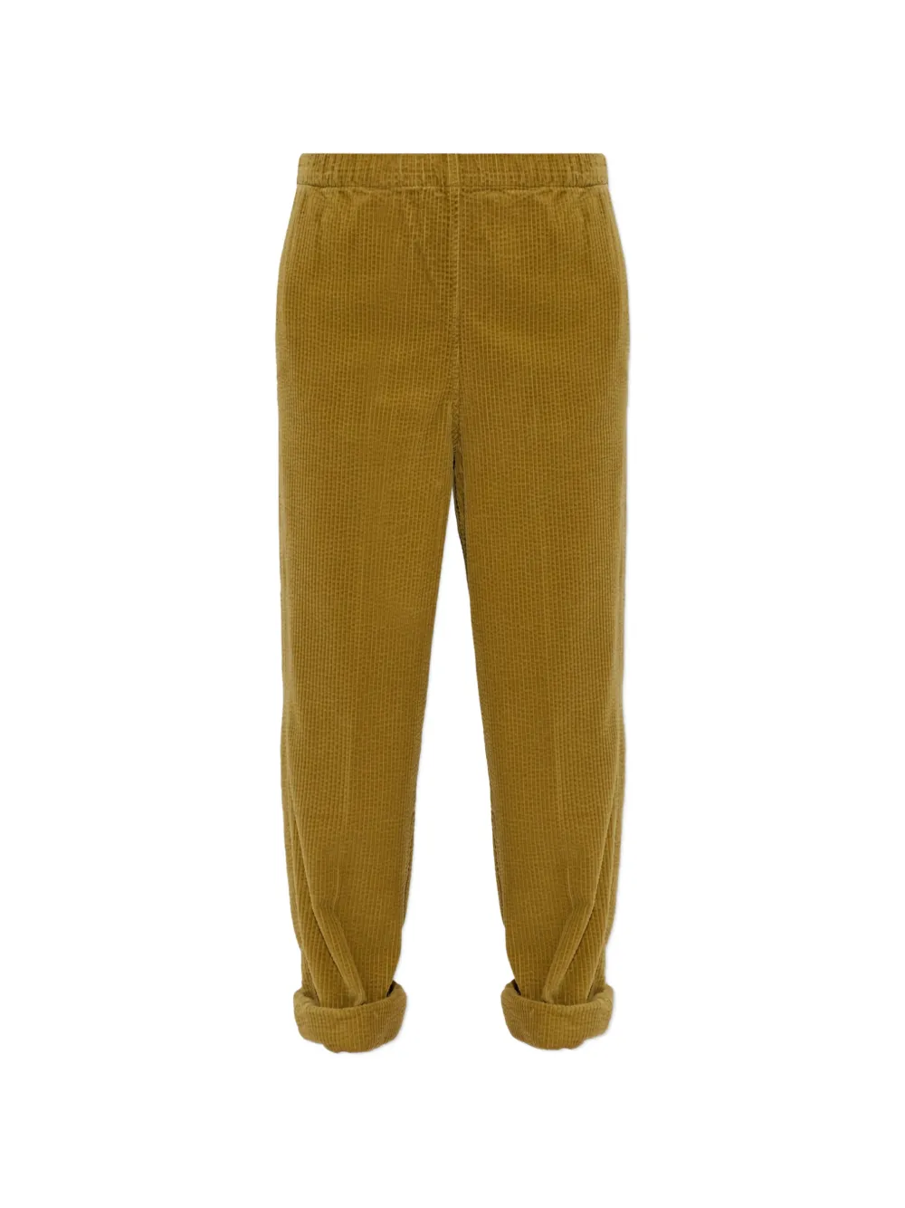 American Vintage Padow ribfluwelen broek Groen