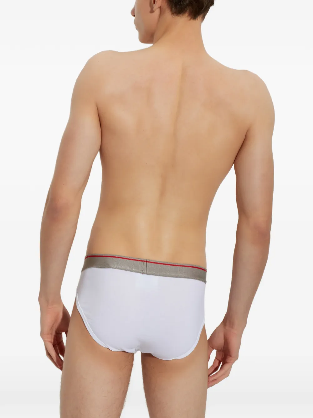 DSQUARED2 logo-waistband briefs Wit