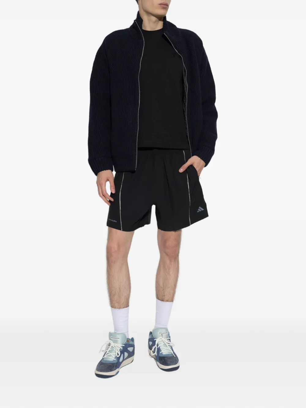 Carhartt WIP Banley sweater jacket Blauw