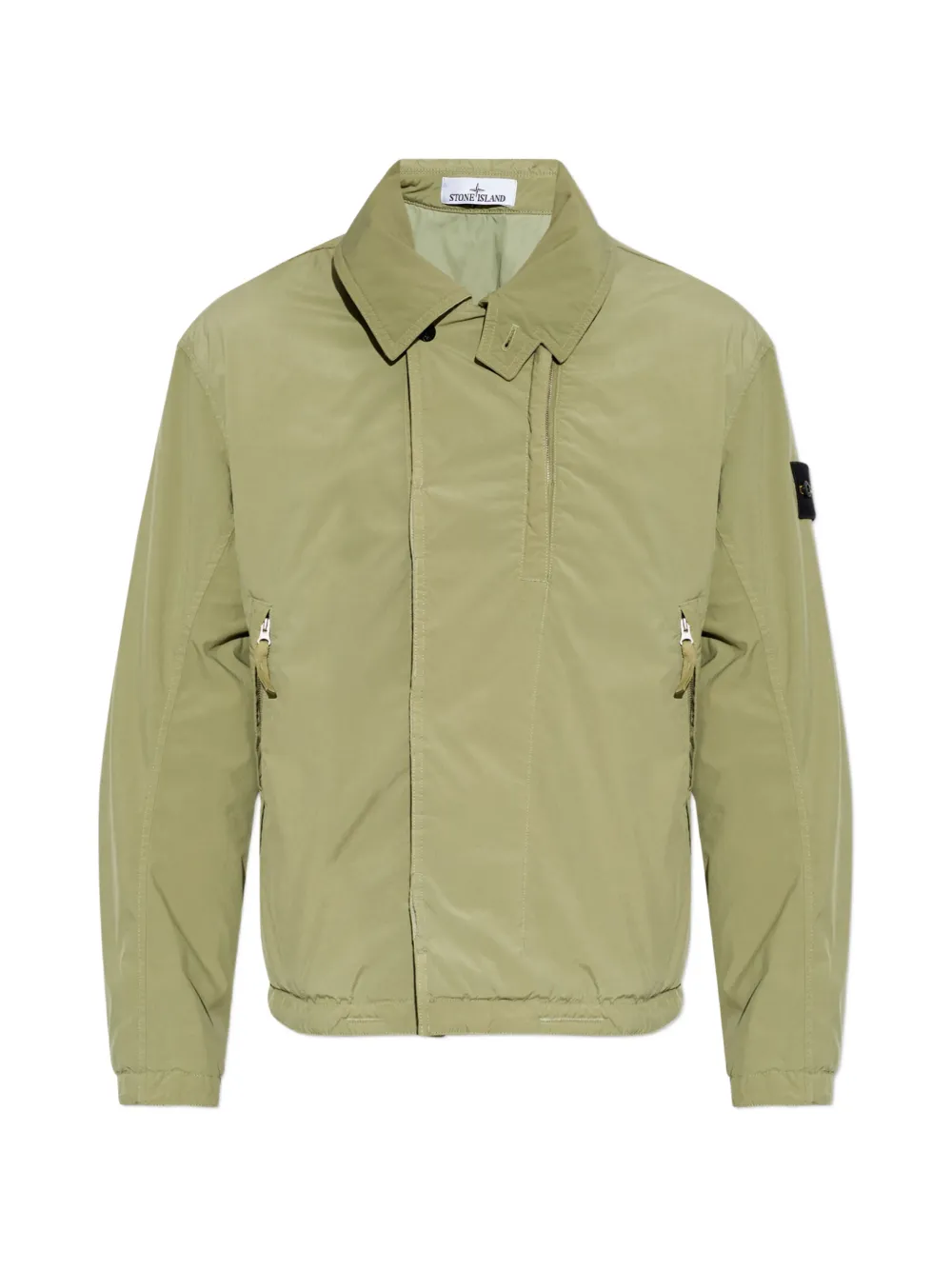 Stone Island Q100011 light compact touch poly-TC jacket - Grün