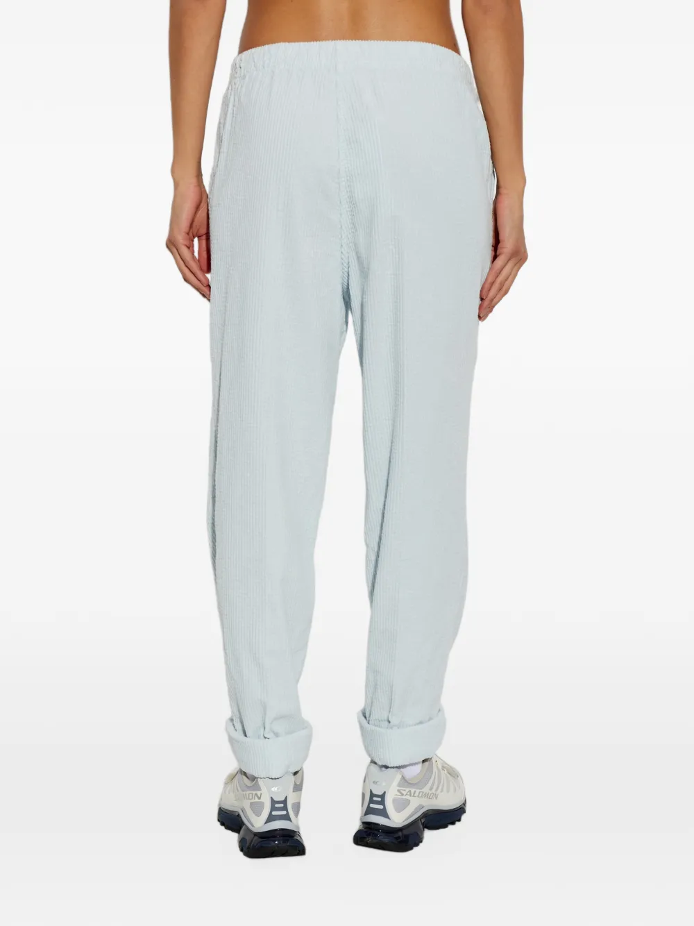 American Vintage Padow ribfluwelen broek Blauw