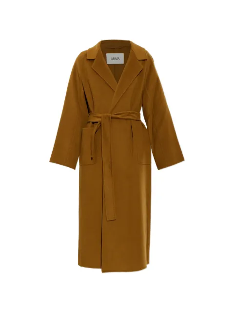 Arma Suza belted wool coat