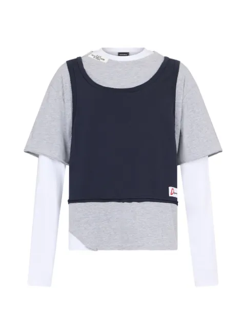 DSQUARED2 Layered2 breezy fit T-shirt