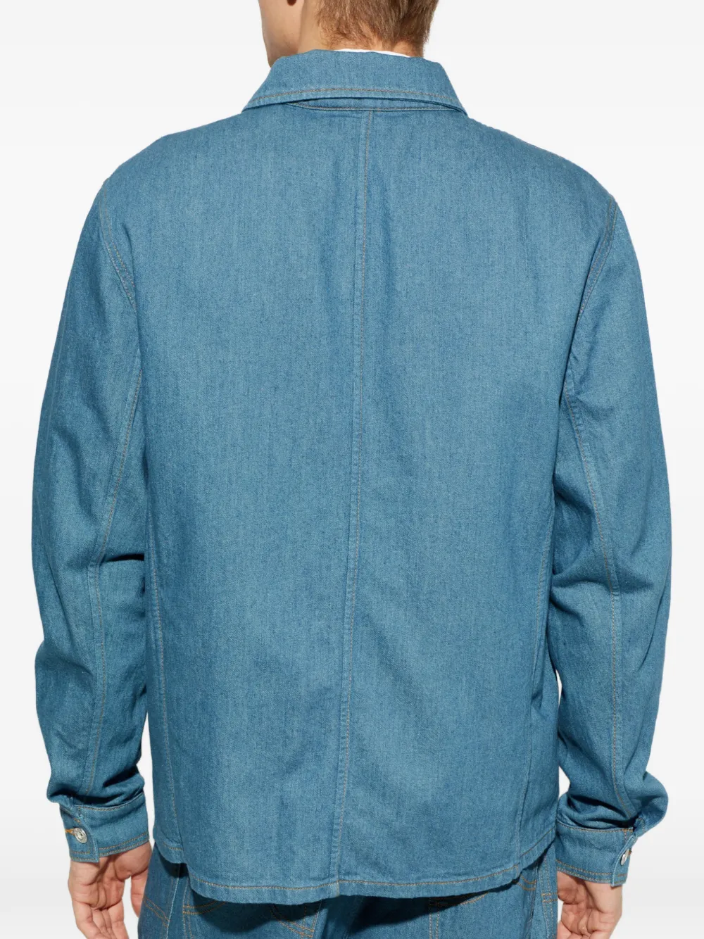 Kenzo Denim jack Blauw
