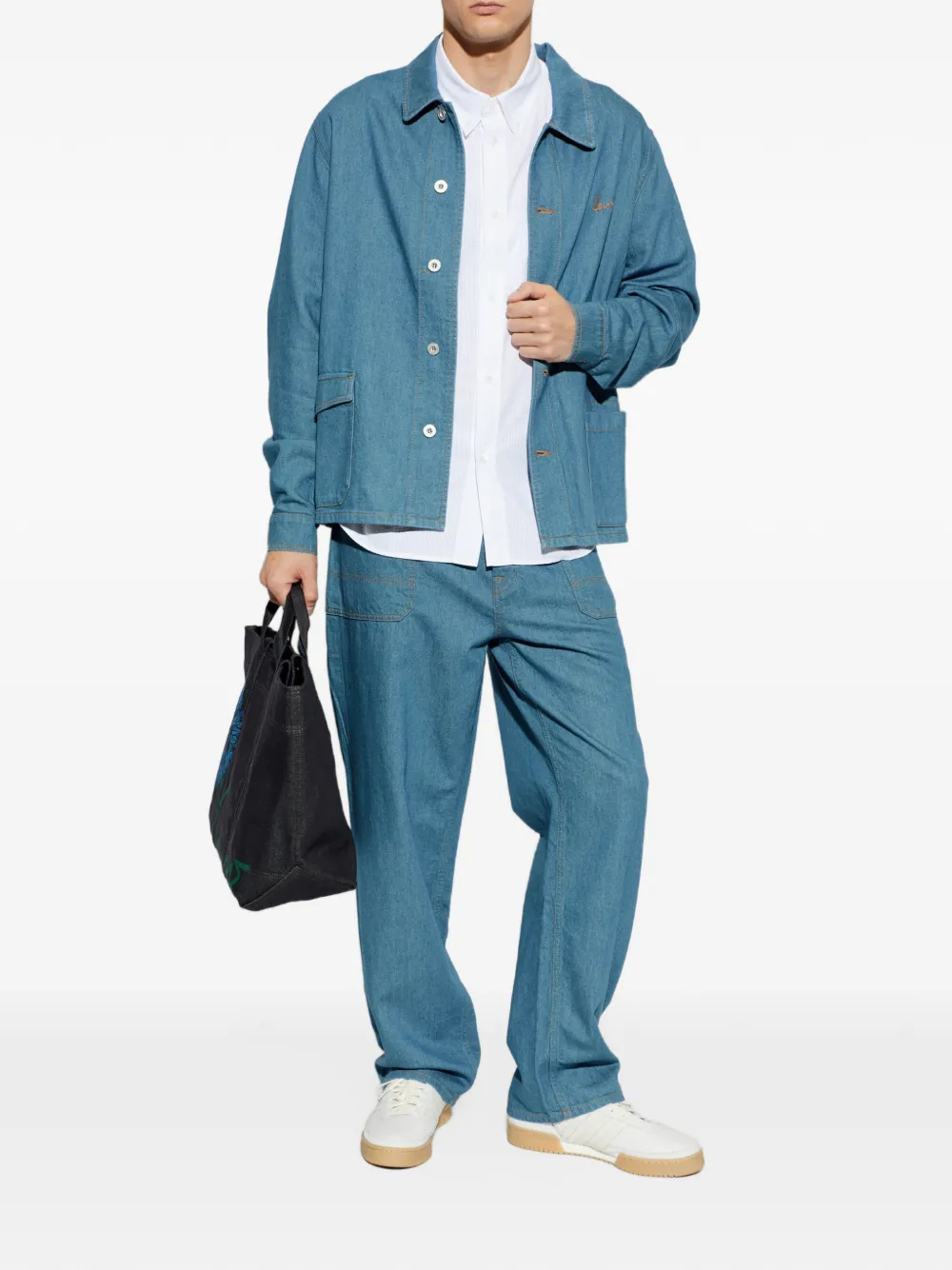 Kenzo Denim jack Blauw