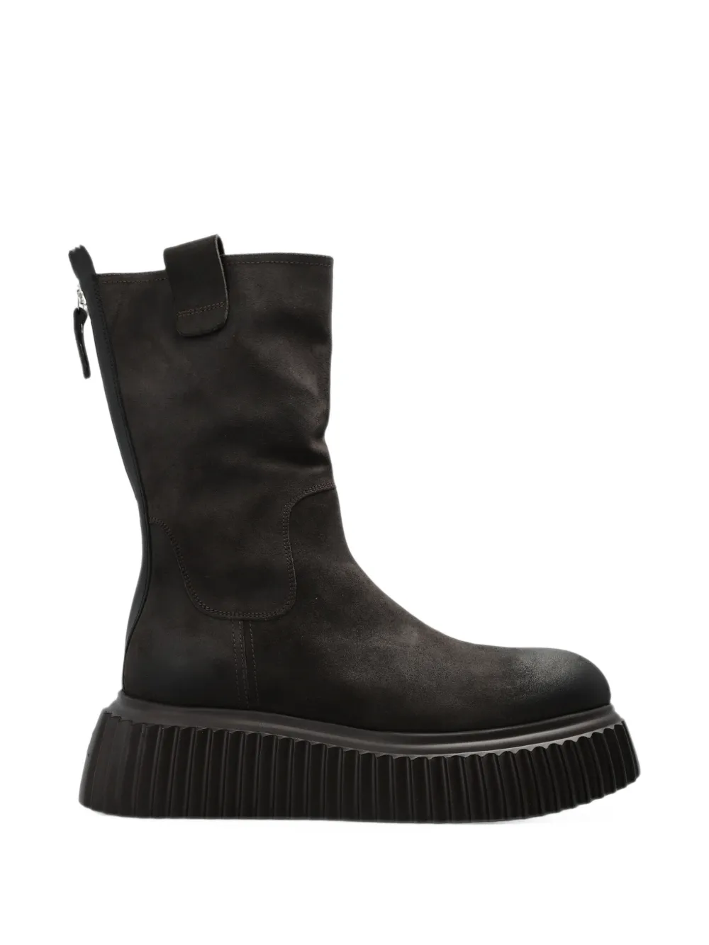 AGL Milagros platform ankle boots - Marrone